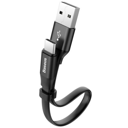 Baseus Nimble (2A) Short USB Type-C (Flat) Charging Cable (23cm) for Phone / Tablet